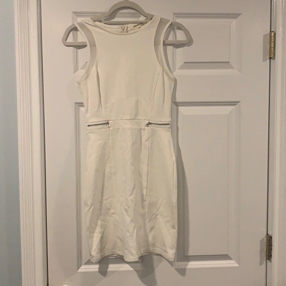 Monteau Cream Dress